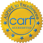 carf accredited seal