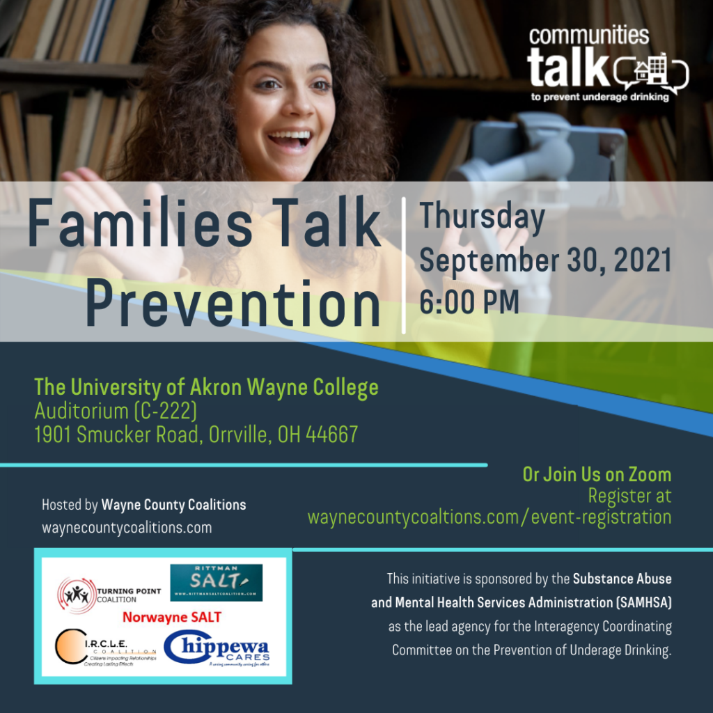 Families Talk Prevention Poster