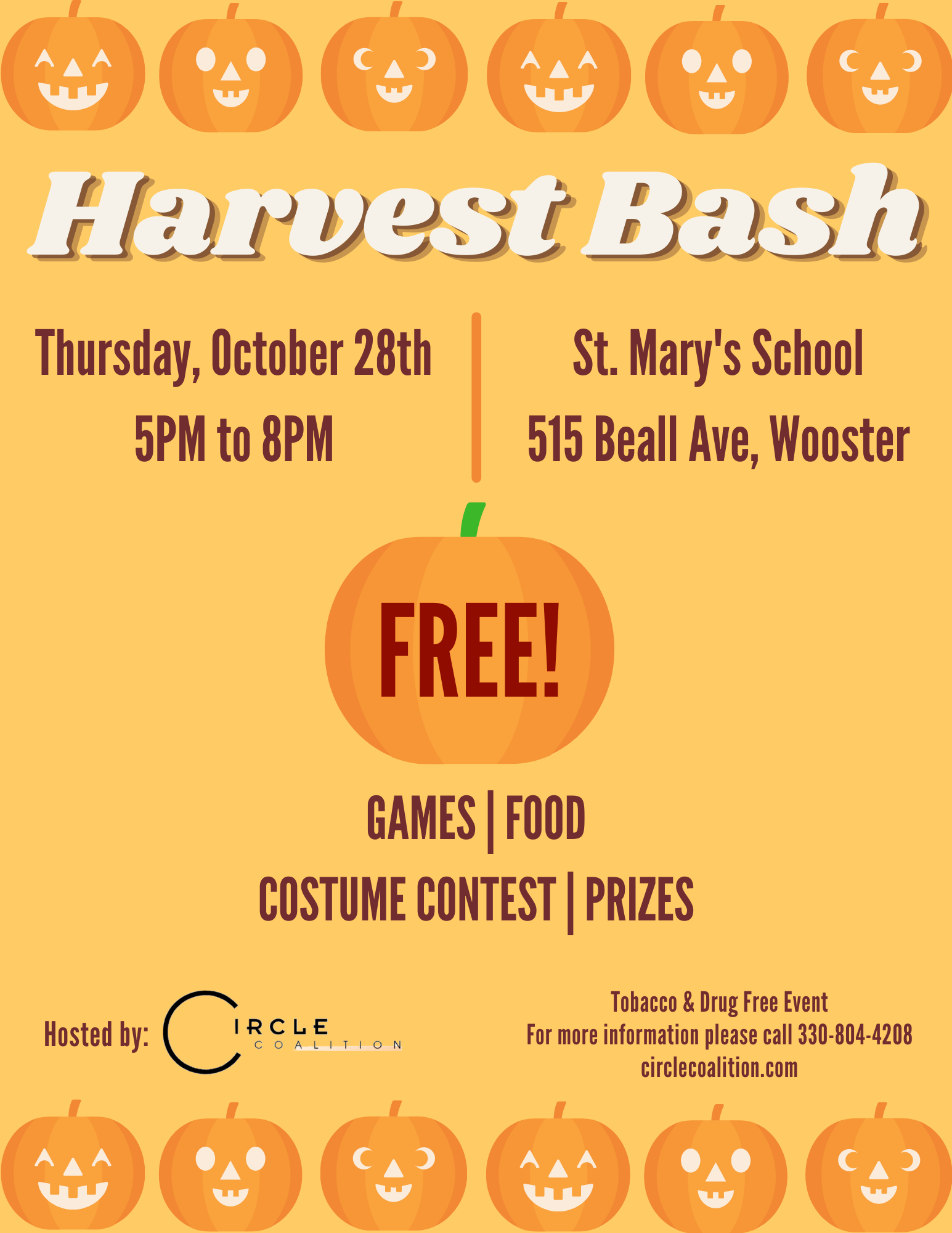 Harvest Bash Flyer