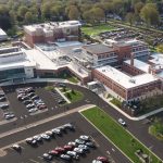 Aerial photo of Wooster Community Hospital